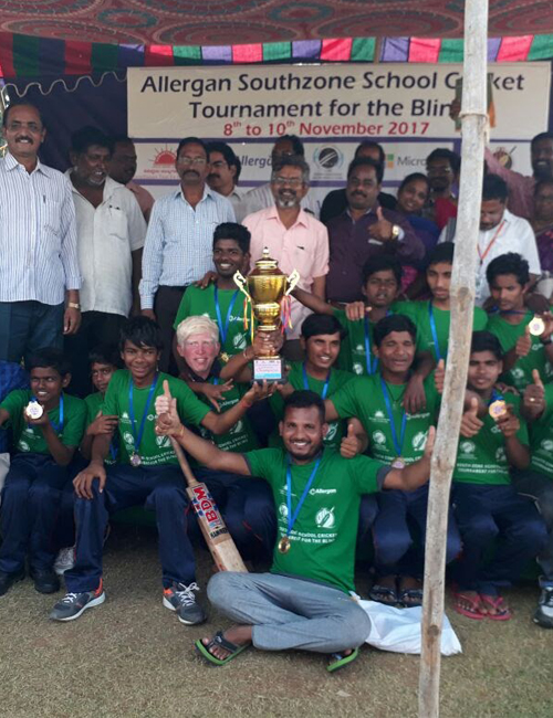 Support a Visually Challenged Jr College Student For a Month - Education, Boarding